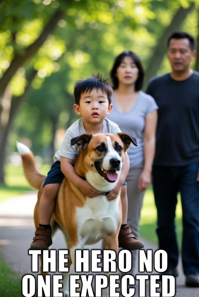 Family Dog Becomes Unexpected Hero During a Walk in the Park - The Glory