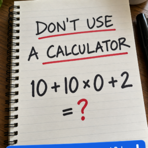 10 plus 10 times 0 plus 2 math puzzle