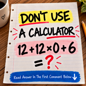 12 + 12 × 0 + 6 math puzzle