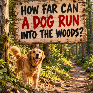 How Far Can a Dog Run Into the Woods?
