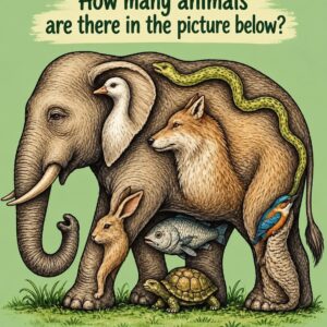 Hidden animals picture puzzle