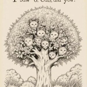 Hidden cats counting puzzle