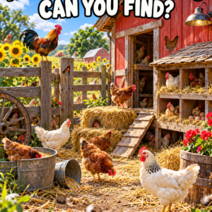 How Many Chickens Can You Find?