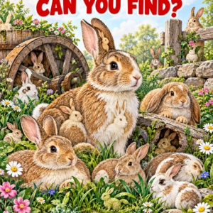 How Many Rabbits Can You Find?