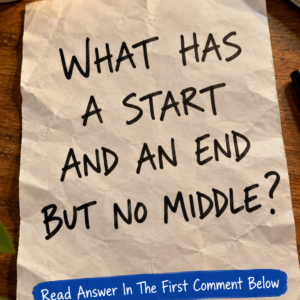 Start and End But No Middle Riddle