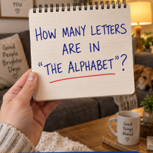 How many letters are in the alphabet riddle
