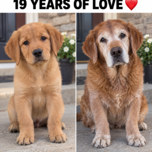 Senior dog 19 years of love story