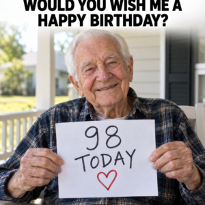 98th Birthday Gentleman