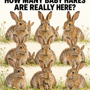Baby hares counting puzzle