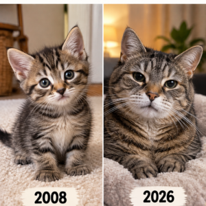 Cat 18 Years by My Side Story