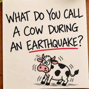 Cow During an Earthquake