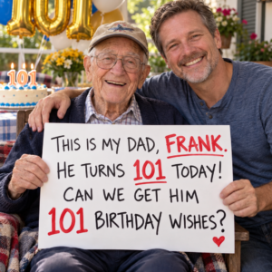 Frank Turns 101 Birthday Story