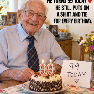 Grandpa George Turns 99 Today