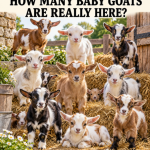 Hidden Baby Goats Counting Puzzle