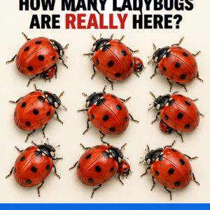 Hidden ladybugs counting puzzle