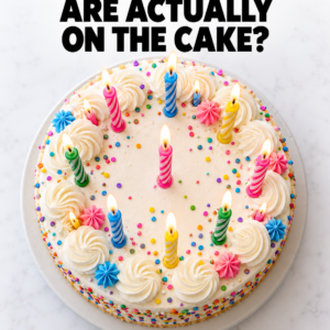 How Many Candles Are Actually on the Cake?