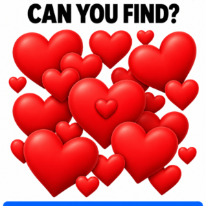 How Many Hearts Can You Find Puzzle
