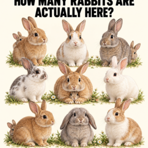 How many rabbits are actually here?