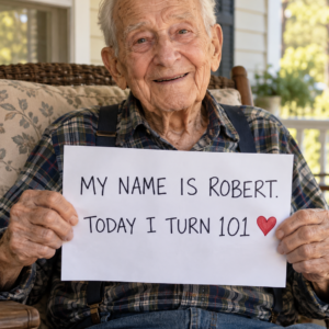 Robert turns 101 today