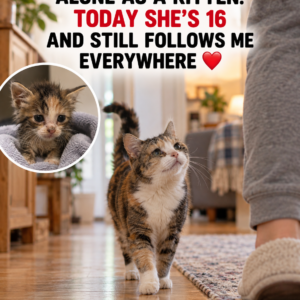 Senior cat rescue story