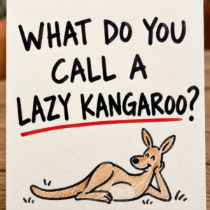 What Do You Call a Lazy Kangaroo Riddle
