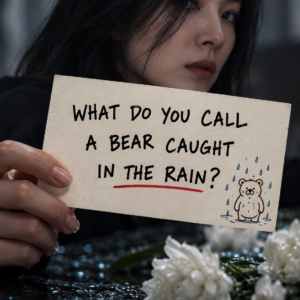 What do you call a bear caught in the rain riddle